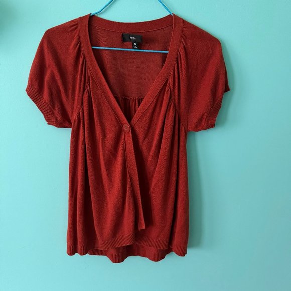 Mossimo Short Sleeve Light Sweater - Picture 1 of 6